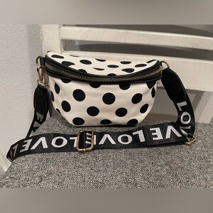 Polka Dot Crossbody Bag